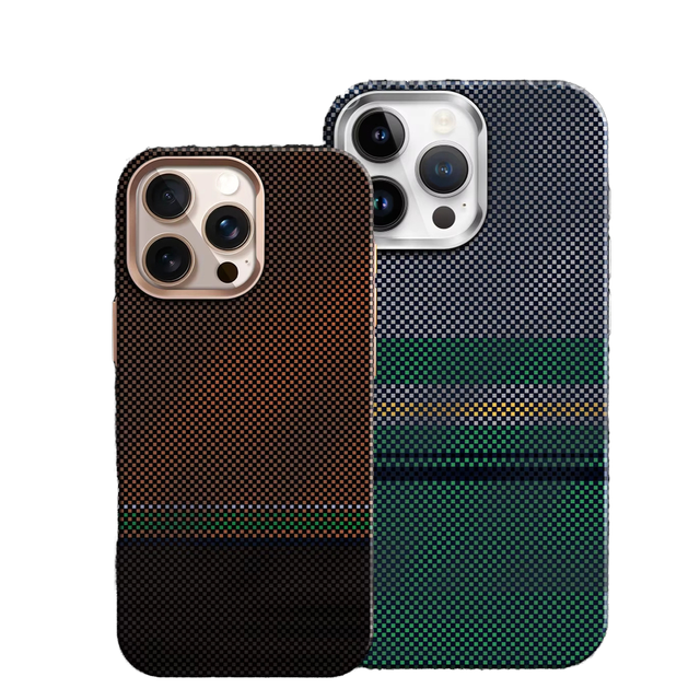 For Kevlar Phone Case Luxury Men Style Shockproof iPhone