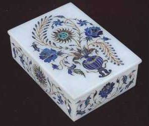 Best White Marble Mother Of Pearl Inlay Jewelry Storage <b>Boxes</b> In Bulk Quantity Home Decoratives And Wedding <b>Gifting</b> Purposes - Product Image 6