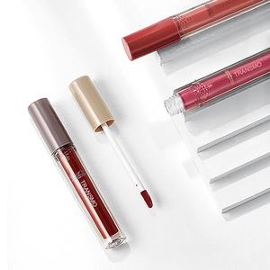 Tube de brillant à lèvres doré recyclable de 5 ml, contenant en plastique transparent pour repulpeur de lèvres et correcteur de cosmétiques - Product Image 3