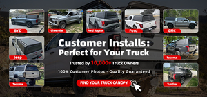 Instock nhanh chóng vận chuyển hardtop tán Topper không thấm nước cắm trại cho Toyota Tundra Isuzu Dmax F150 phạm vi GMC RAM BYD cá mập 6 - Product Image 5