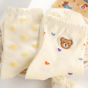 <span class=keywords><strong>Chaussettes</strong></span> en dentelle florale pour femmes, tendance, mignonnes, style japonais, printemps-été, fines, Lolita, <span class=keywords><strong>pur</strong></span> <span class=keywords><strong>coton</strong></span>, vente en gros de <span class=keywords><strong>chaussettes</strong></span> pour femmes - Product Image 3