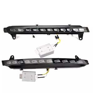 Barre de feux de signalisation LED pour pare-chocs avant, pour Audi Q7 2007-2009, feux de jour avec boîtier de commande - Product Image 1