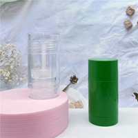 Contenant vide mat pour déodorant en stick 40g, tubes cosmétiques à torsion, flacons de parfum en plastique pour déodorant