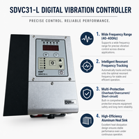 Système d'alimentation électromagnétique professionnel CUH SDVC31-L PLC 4.5A à fréquence variable numérique pour machine de préhension et de placement, garantie 1 an