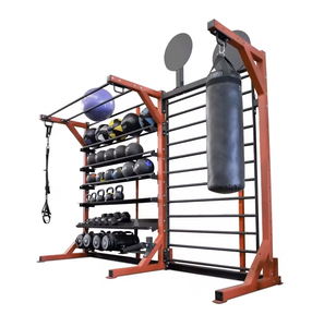 Fitnessapparatuur Gewicht Plaatrek Halterrek Kettlebell Rack Macht Multi-Massa Opslag - Product Image 3