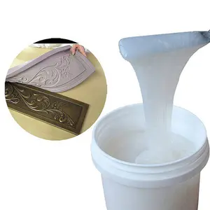 2 Part Liquid Silicone Rubber Htv Silicone Liquid For Low Shrinkage Decoration Building Molds Rtv Silicone