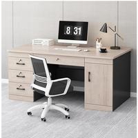 Computer modulare commerciale casa ufficio moderni Executive Manager ufficio scrivania apprendimento tavolo da lavoro in legno con cassetti