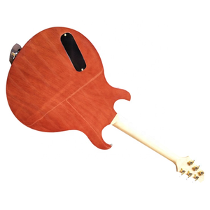 Guitarra Electroacústica Jz Music Hecha a Mano con Cuerpo de Madera Maciza y Dos Orificios en Forma de F - Product Image 4