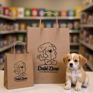 Bolsa de Papel Ecológica con Logotipo Personalizado para Uso Minorista, Mini Bolsas de Regalo de Papel Kraft con el Logotipo de su Negocio Impreso - Product Image 4