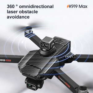 <span class=keywords><strong>Drone</strong></span> Professionnel K919 MAX Caméra 4K <span class=keywords><strong>GPS</strong></span> Portée <span class=keywords><strong>de</strong></span> Contrôle 3km Évitement d'Obstacles Autonomie 30min <span class=keywords><strong>Drone</strong></span> <span class=keywords><strong>avec</strong></span> Télécommande à Écran - Product Image 5