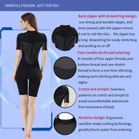 Original New 2.0mm Neopren Damen Kurzarm Neopren anzug Shorty Beach Tauch kleid für Frauen und Kinder