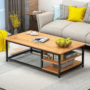 wood center coffee tea table living room furniture KC-T0678