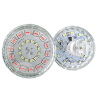 Lampes LED RGBW préprogrammées automatiques AC110V/127V/220V en plastique, 1 à 16 points lumineux, pour manèges de fête foraine, E14 60mm IP65, éclairage pour attractions