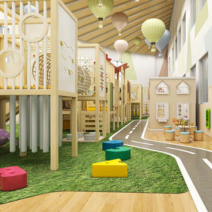 Produsen Peralatan Petualangan Interaktif Seluncuran Area Bermain Dalam Ruangan yang Aman dan Dapat Disesuaikan untuk Taman Kanak-Kanak - Product Image 3