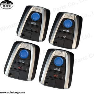 Para BMW, venta al por mayor, 4 botones, carcasa de llave de Control remoto para coche, carcasa de llave de coche inteligente con hoja de llave - Product Image 1