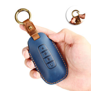 เคสกุญแจรถยนต์อัจฉริยะสำหรับนิสสันเทียน่า รุ่นปี 2022 รุ่น 22 นิสสัน รุ่นปี 2023 รุ่น 23 เคสหนังแท้พร้อมหัวเข็มขัด - Product Image 5