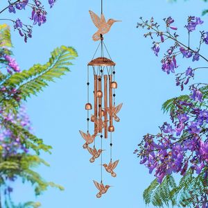 Cadeau de musique Carillons éoliens en métal pour les oiseaux Cadeaux commémoratifs Ornements de jardin Décoration <span class=keywords><strong>Carillon</strong></span> cloche à vent - Product Image 5