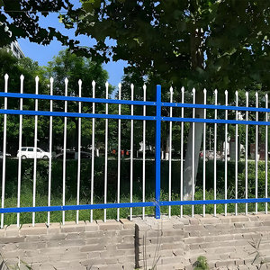 Valla de acero galvanizado Cercado de piquete de metal galvanizado para Sistema de Protección de Privacidad de patio de jardín - Product Image 5