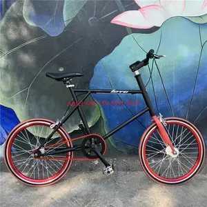 451 bicicletta piccola ruota 20 pollici Rim Fixie Mini bicicletta ad ingranaggi fissi