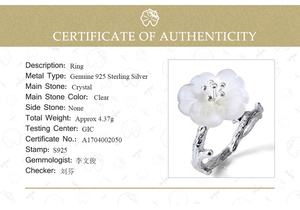 Женское кольцо с 925 лотоса - Product Image 6