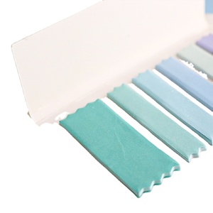 Può essere scritto segni segnalibri a strisce piccole colore sfumato convenienza adesivi a bastone N volte appiccicosi forti - Product Image 5