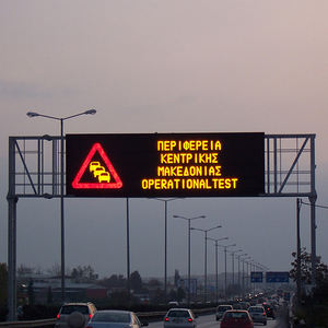 Tablero de información a todo color de carretera de Venta caliente de señal de mensaje variable de tráfico para uso de seguridad vial de tráfico de carretera - Product Image 3