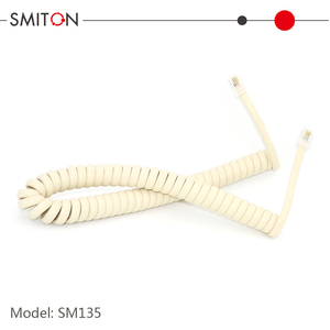 Câble spiralé RJ9 RJ10 RJ22 <span class=keywords><strong>RJ11</strong></span> RJ12 <span class=keywords><strong>RJ45</strong></span> 4P4C 6P6C 8P8C pour téléphone, cordon de combiné téléphonique - Product Image 5