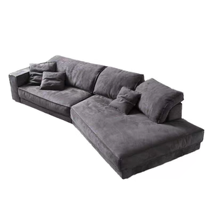 Sofá de Salón <span class=keywords><strong>Budapest</strong></span>, Esquina Irregular, Plano Grande, Diseño Italiano, Acabado Mate, Sofá Villa - Product Image 6