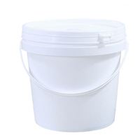 Wadah Penyimpanan Plastik Food Grade 2L, Tahan Panas, untuk Dapur, Es, Selai Kacang, Grosir Drum/Barrel