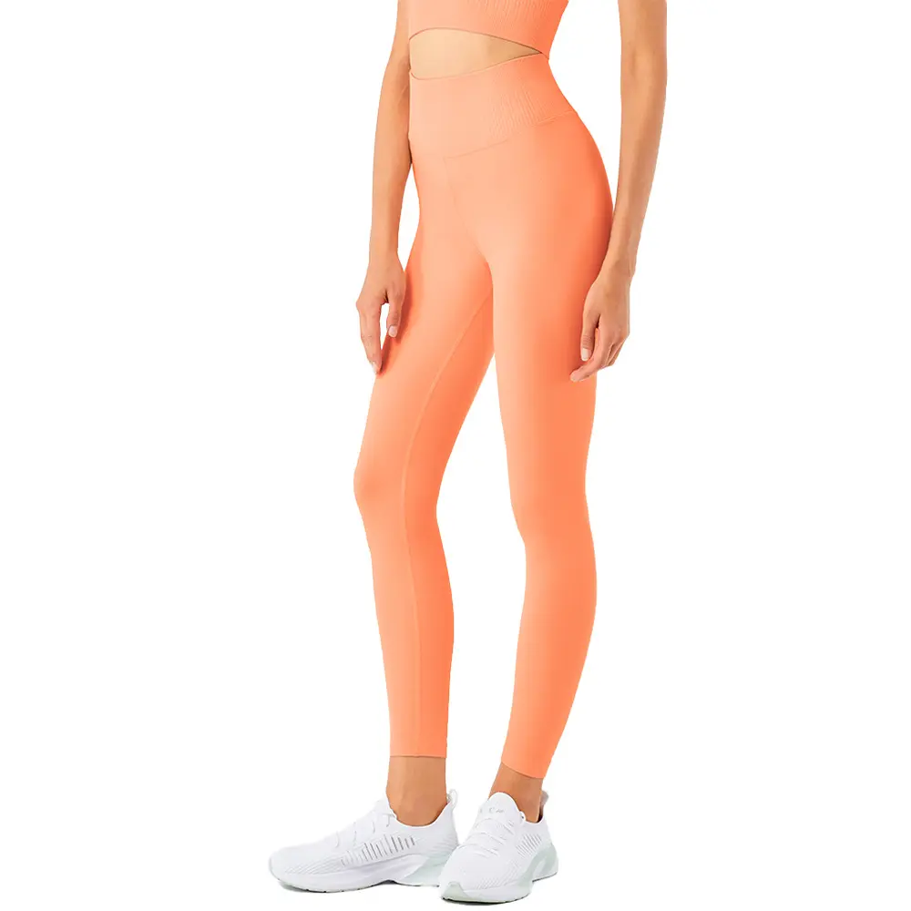 High Waist Recycled Womens Yoga Pants Fashionable Design Tight Sportswear Workout Training Leggings
