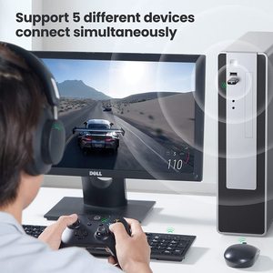 Adaptateur <span class=keywords><strong>Bluetooth</strong></span> 5.0 UGREEN <span class=keywords><strong>USB</strong></span> A, mini-<span class=keywords><strong>dongle</strong></span> sans fil, prend en charge 5 appareils connectés simultanément pour ordinateur - Product Image 5
