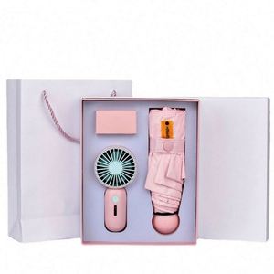 พัดลมมินิราคาประหยัด ขนาดกะทัดรัด เหมาะสำหรับทุกฤดูกาล พร้อมร่มหลากสีสันสำหรับงานปาร์ตี้ ของขวัญปีใหม่ - Product Image 4