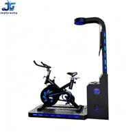 Simulador de Bicicleta Metálico 9D VR Directo de Fábrica para Parques de Aventura, Centros Comerciales y Parques de Diversiones, Bicicleta de Fitness