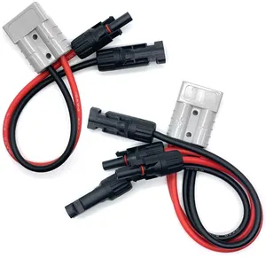 Benutzer definierte Hot Sales Dual-Core Andersons Style Stecker Solar Photovoltaik 50a Anderson-Stil Stecker Verlängerung kabel