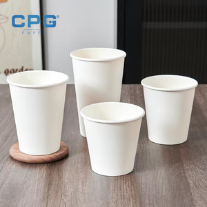 Gobelets en papier à double paroi résistants à la chaleur, vente en gros d'usine, 12oz 16oz, gobelets à café jetables, gobelets en papier à paroi ondulée - Product Image 1
