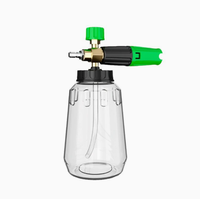 Lance à mousse haute pression pour lave-auto avec connecteur rapide M14 en acier inoxydable durable
