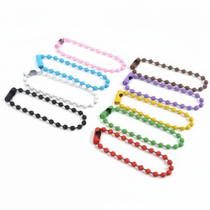 10cm 1P perline di metallo di colore per oggetti decorativi - Product Image 1