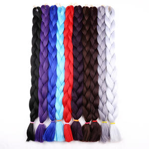 Hot <strong>Sales</strong> Umbo Braid Synthetic Braiding Hair Extension Soft Material Wig <strong>for</strong> <strong>African</strong> 165g Prestretched Synthetic Braiding Hair - Product Image 5