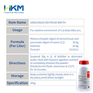 Samouraud Dextrose media kultur kaldu untuk pengayaan carida dan cetakan - Product Image 4