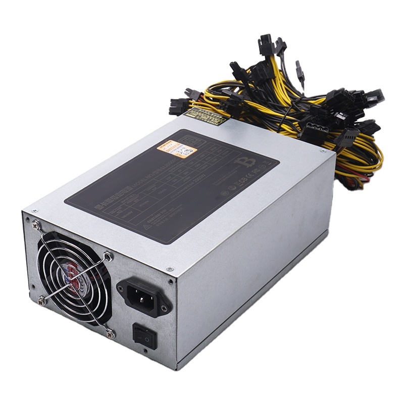 Блок питания для ПК ATX 2000 Вт, высокое качество, установка ATX, установка, монета для блока питания, графический процессор