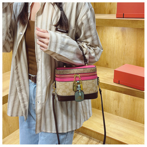 <span class=keywords><strong>Bolso</strong></span> de Mano para Mujer Estilo Francés Retro - <span class=keywords><strong>Bolso</strong></span> <span class=keywords><strong>Pequeño</strong></span> Cuadrado con Cierre - Accesorio de Moda con Patrón Geométrico Casual y Exquisito - Product Image 6