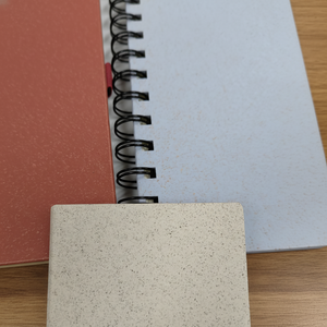 สมุดโน้ตขายส่งจากโรงงานพร้อมกระดาษรีไซเคิลด้านใน ขายดี สมุดโน้ตแบบสันห่วง 80 แผ่น เครื่องเขียนแบบกำหนดเองได้ - Product Image 3