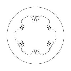 NRTeam disco freno posteriore completo per modello Ktm SX-F 350 11-25 - Product Image 1