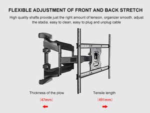 Vendita calda eco-friendly 32-70 pollici 600*400 vesa metallo lcd <span class=keywords><strong>parete</strong></span> <span class=keywords><strong>tv</strong></span> design - Product Image 4
