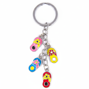 Metal Colorful Sandal - Shoes <b>Cheap</b> Keychain - Product Image 2