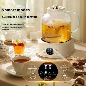 Bouilloire Électrique Multifonction en Verre pour la Santé, Température Constante, pour Thé, Maison, Bureau, <span class=keywords><strong>Chauffe</strong></span>-<span class=keywords><strong>Eau</strong></span>, et Préparation de Nids d'Oiseaux - Product Image 3