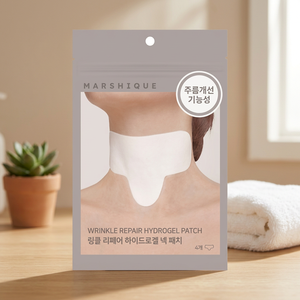 Marcique Brian PICK idrogel collo Patch 4 fogli di riparazione rughe per la cura del collo - Product Image 3
