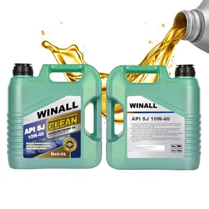 WINALL 5L SJ 10W-40 yarı sentetik araba benzinli motor yağ yağlayın