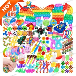 Набор из 24 предметов, 2 шт., набор из 30 штук, набор 100 игрушек-Непоседа, брелок для ключей с Адвент-календарем, игрушки для взрослых в форме сердца
