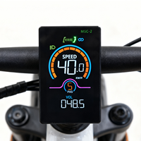 Speedometer sepeda elektrik, Odometer Digital Display ponsel untuk sepeda jalan berkabel komputer